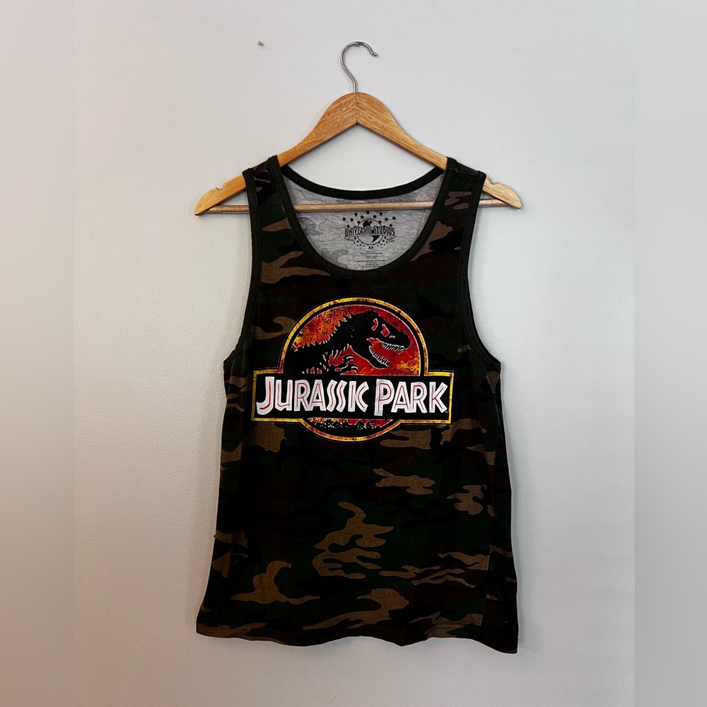Men’s Jurassic Park Tank Top size medium